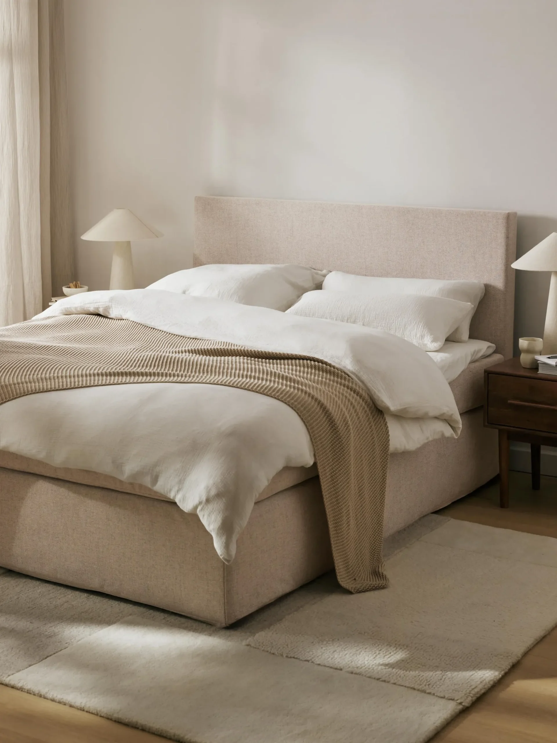 Letto boxspring Eliza