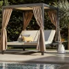 Letto da giardino doppio Dream con parasole