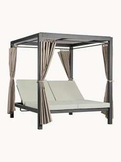 Letto da giardino doppio Dream con parasole