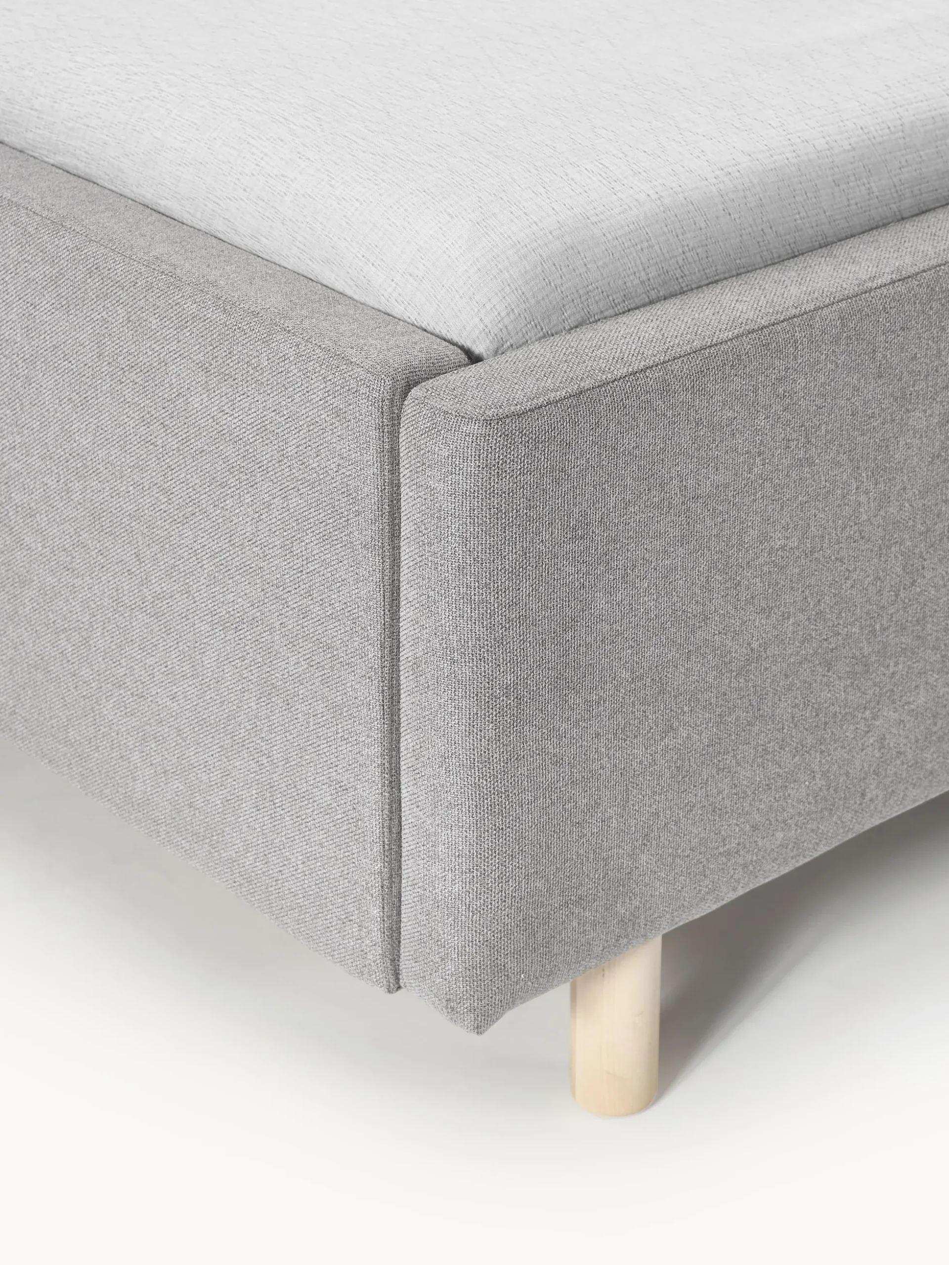 Letto imbottito con cassetti Arche