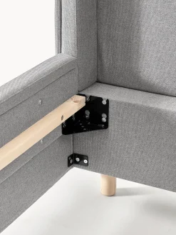 Letto imbottito con cassetti Arche
