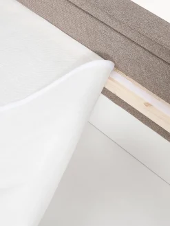 Letto imbottito con cassetti Arche
