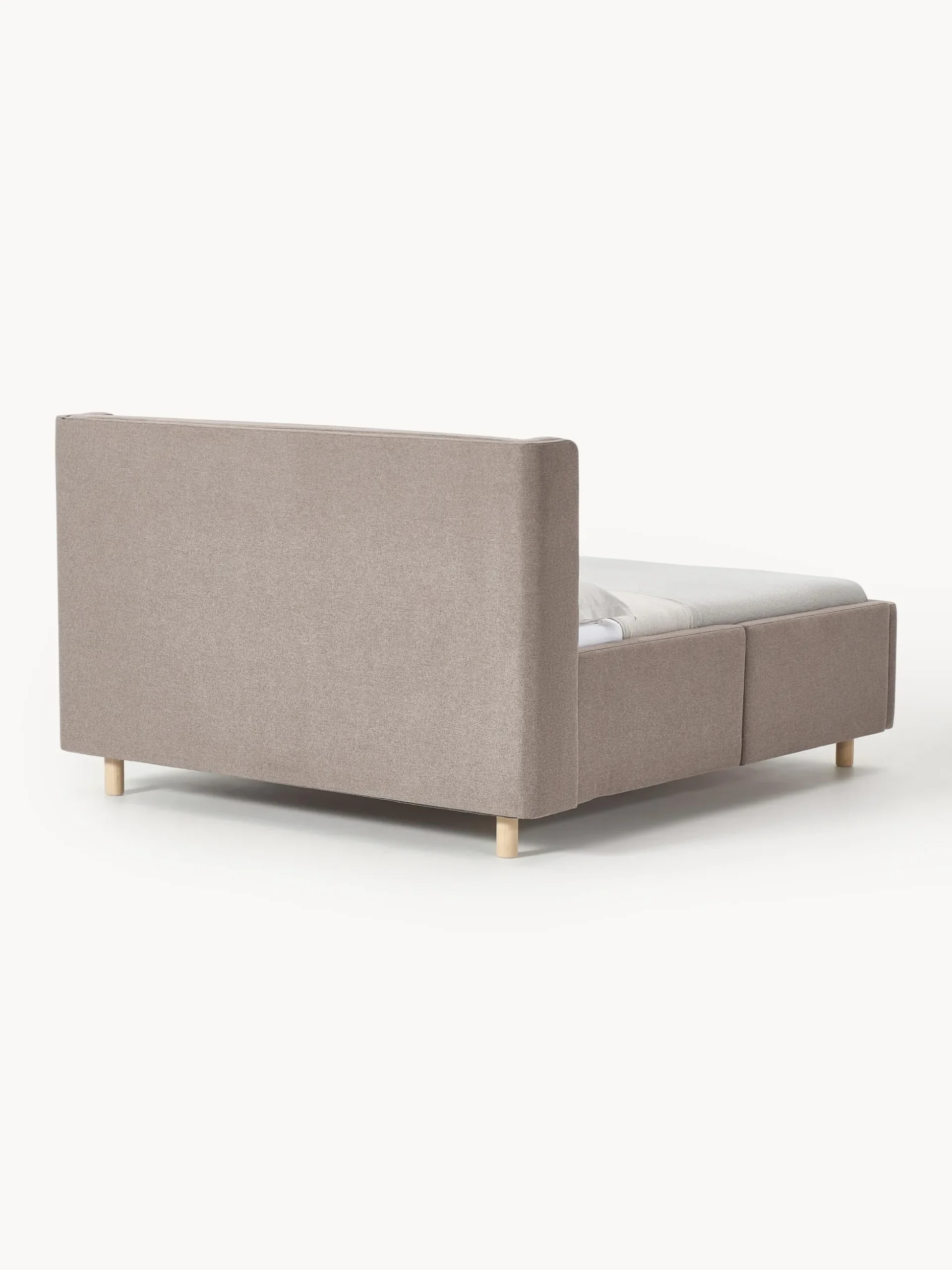 Letto imbottito con cassetti Arche