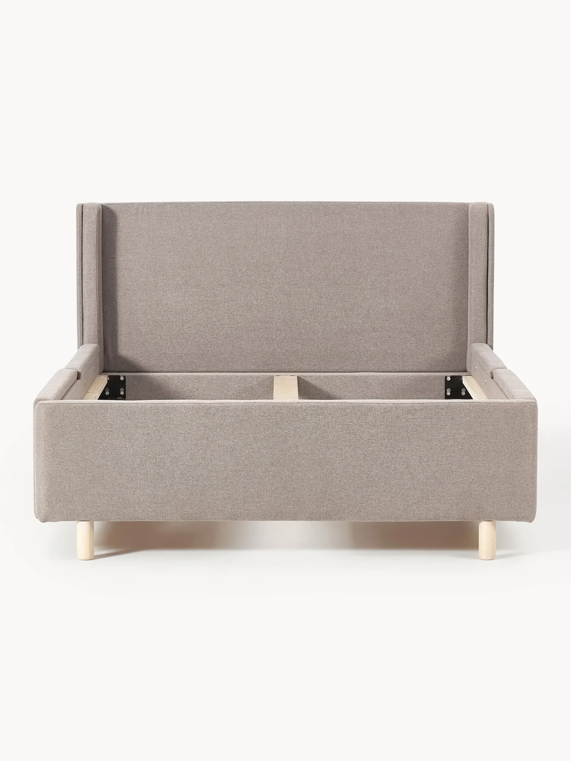 Letto imbottito con cassetti Arche