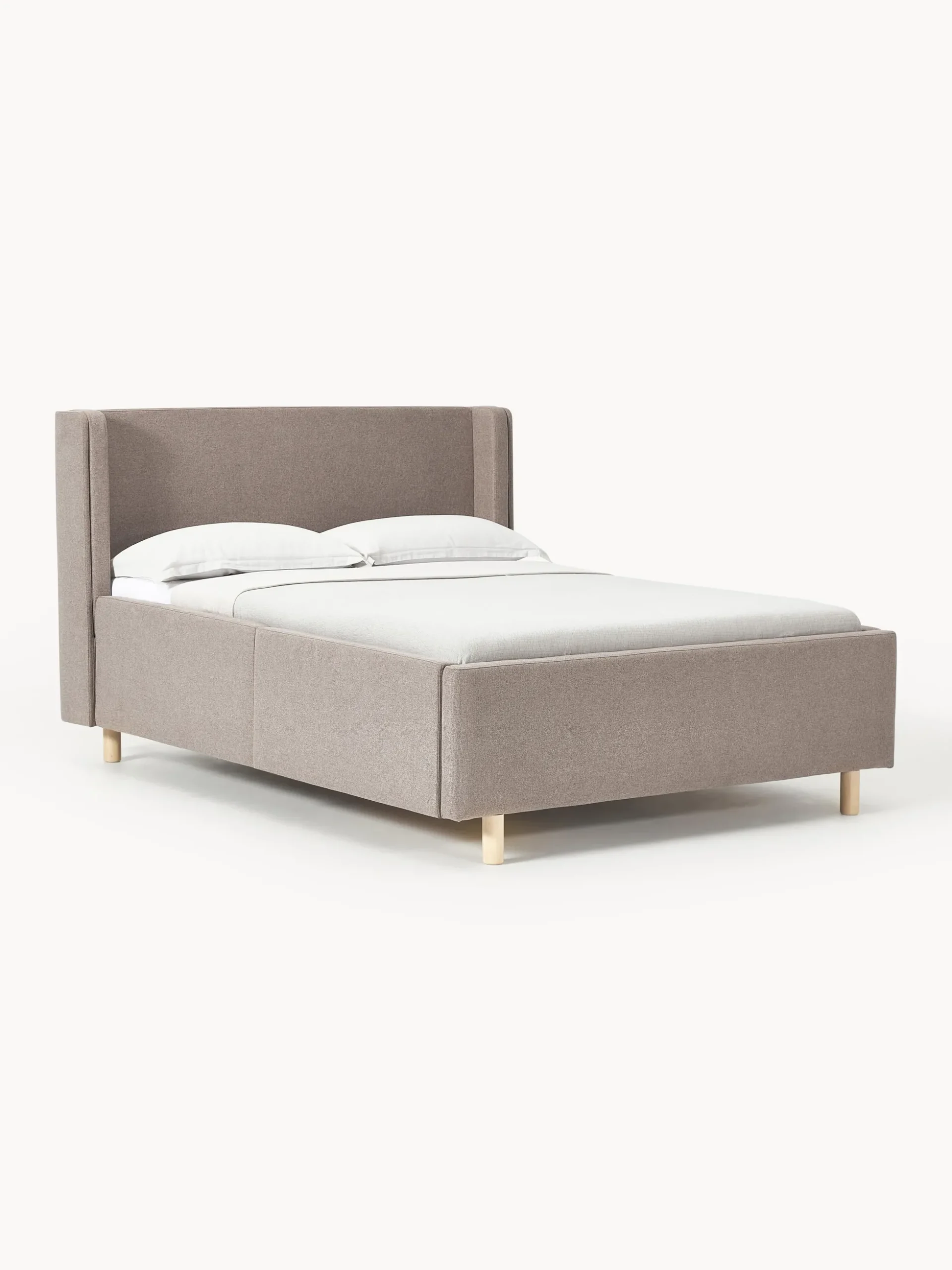 Letto imbottito con cassetti Arche