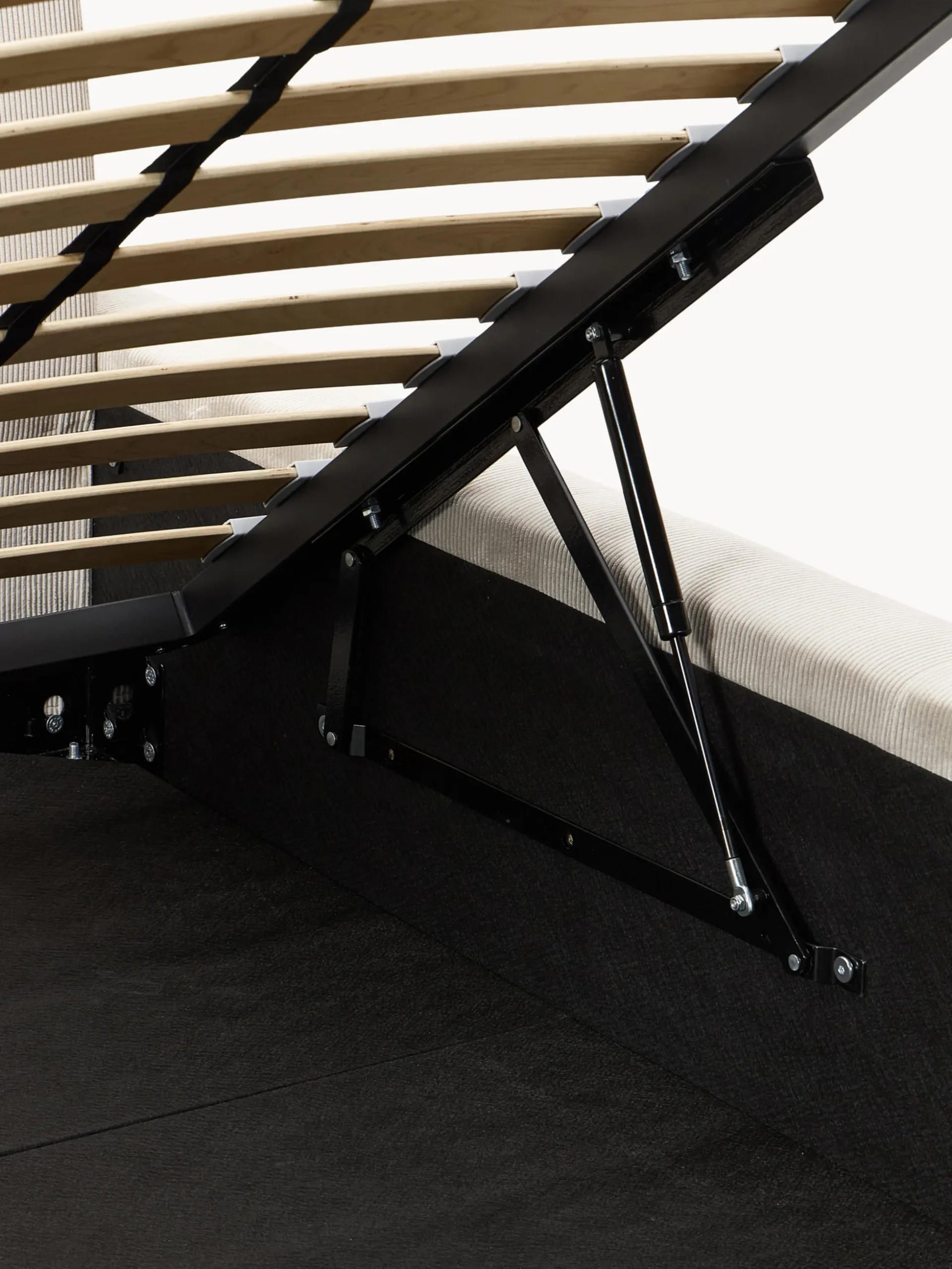 Letto imbottito con contenitore Melva