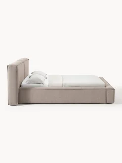 Letto imbottito con contenitore Lennon
