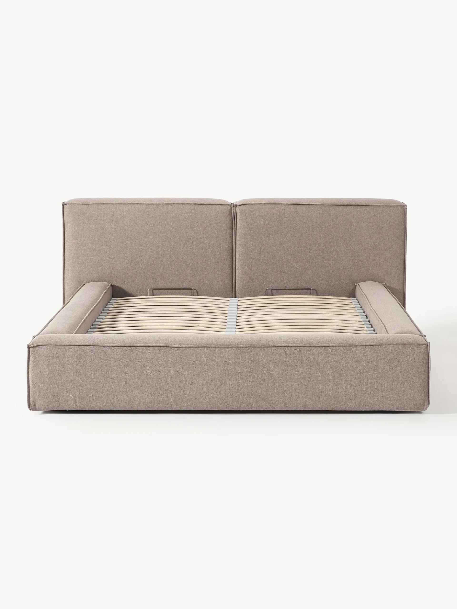 Letto imbottito con contenitore Lennon