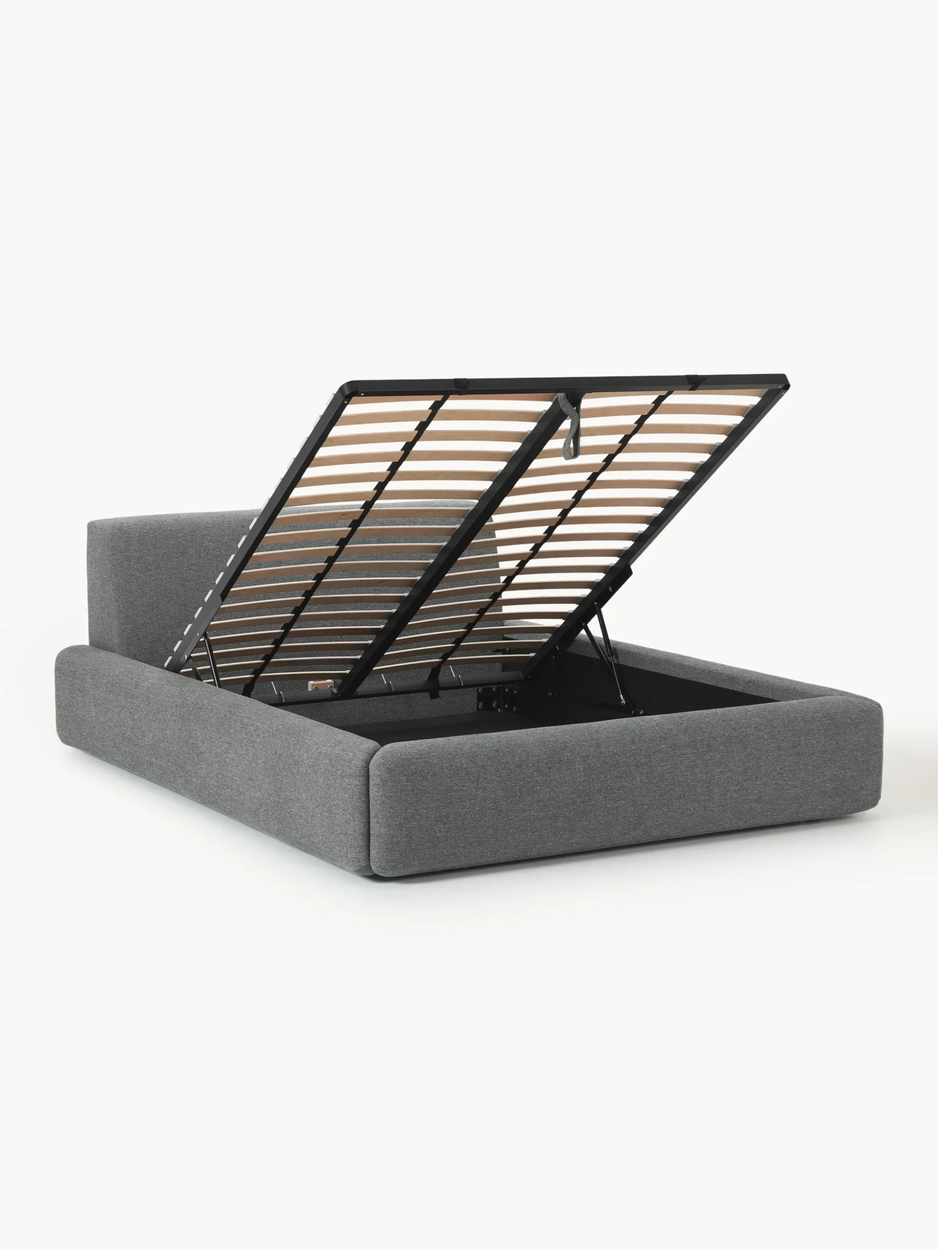 Letto imbottito con contenitore Melva