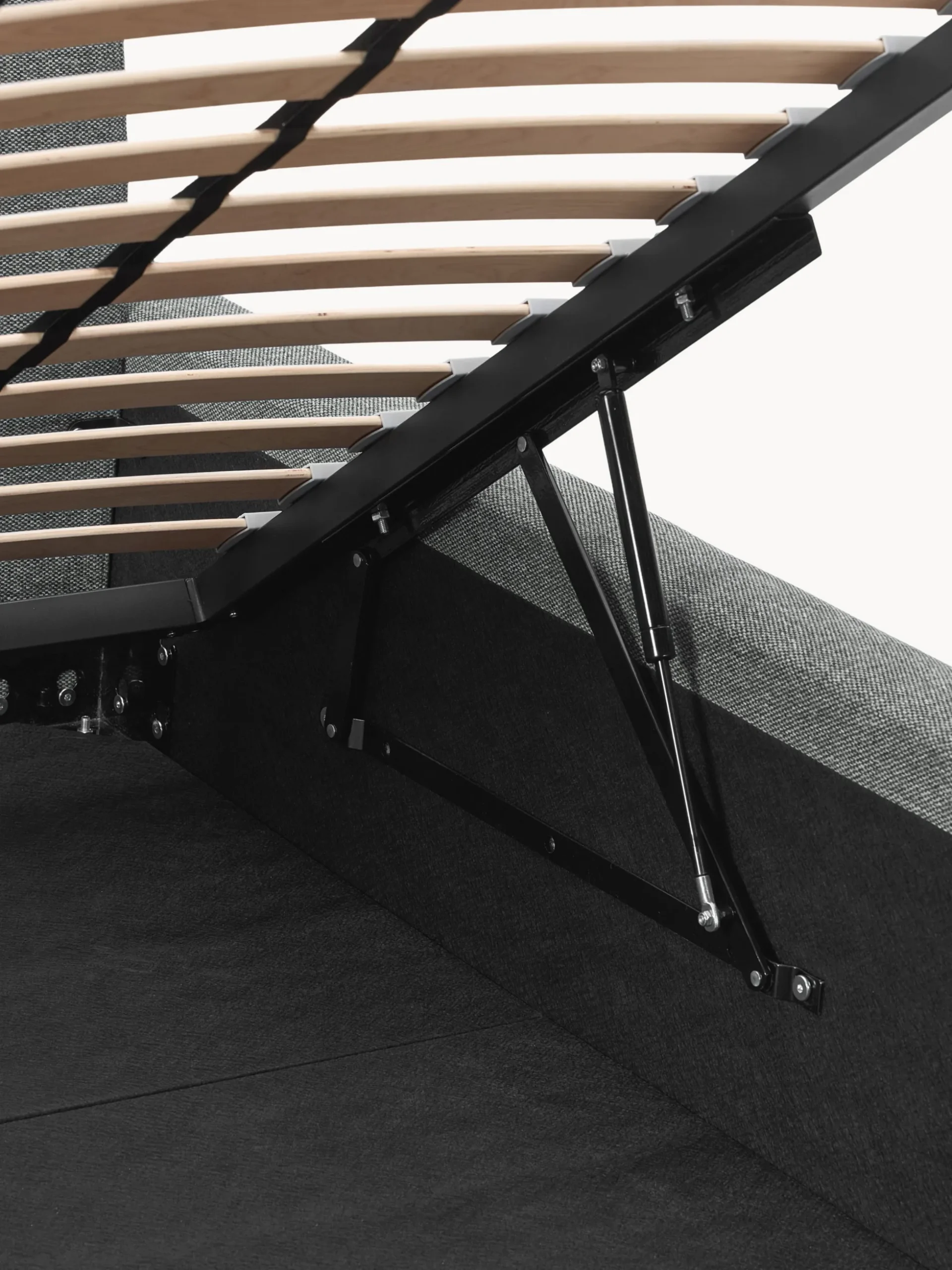 Letto imbottito con contenitore Melva