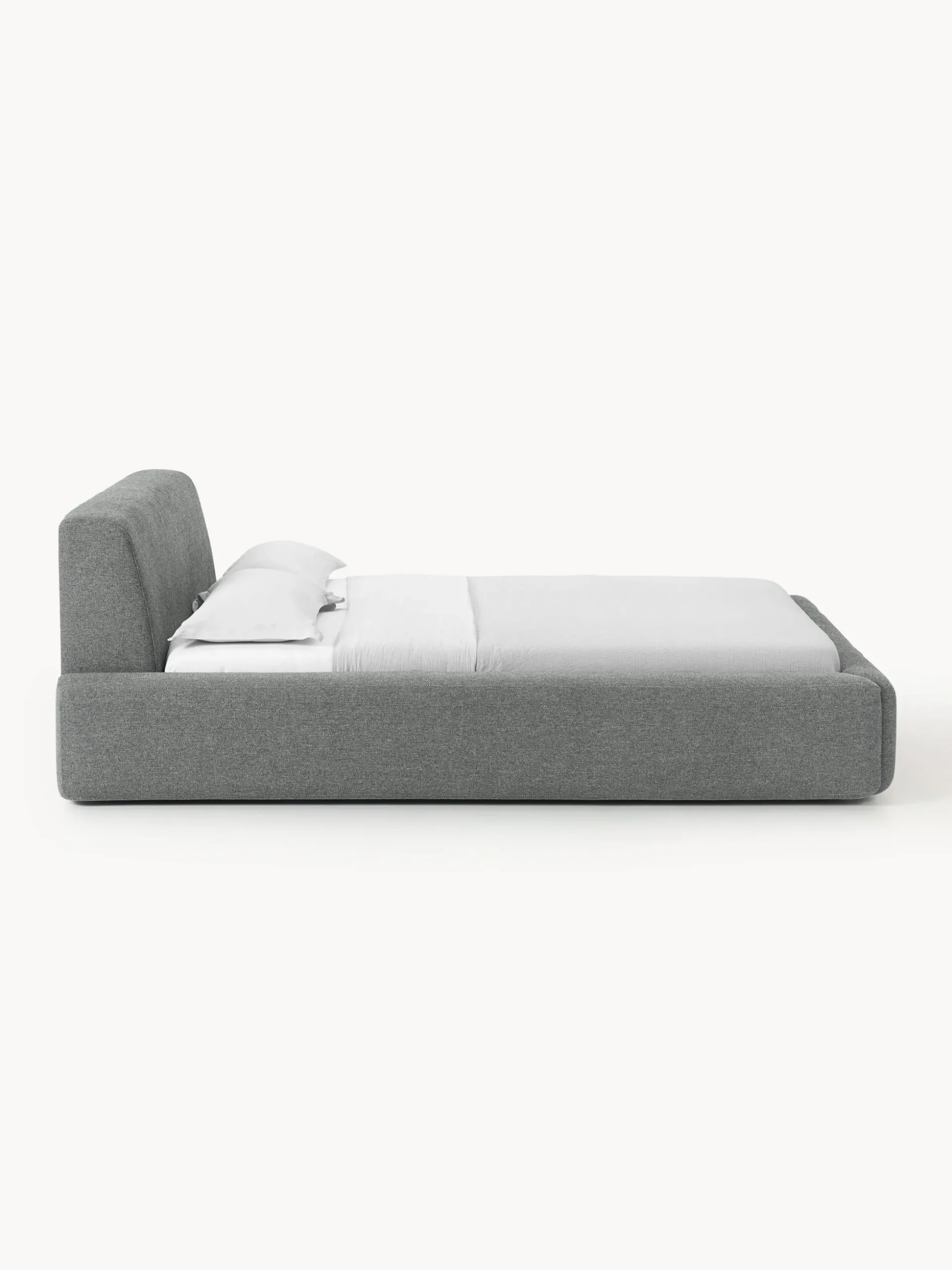 Letto imbottito con contenitore Melva