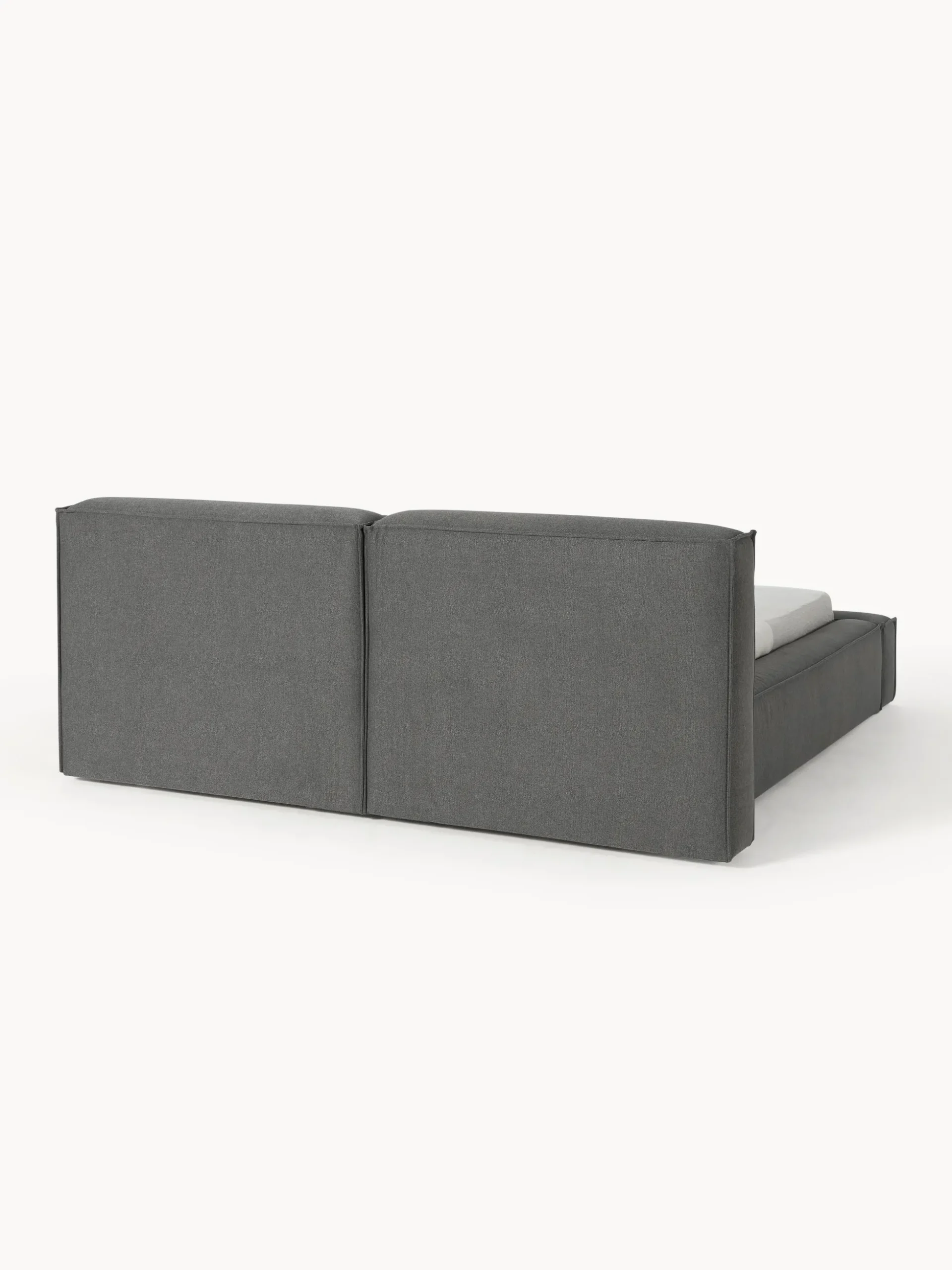 Letto imbottito con contenitore Lennon