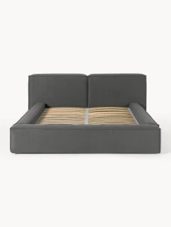 Letto imbottito con contenitore Lennon