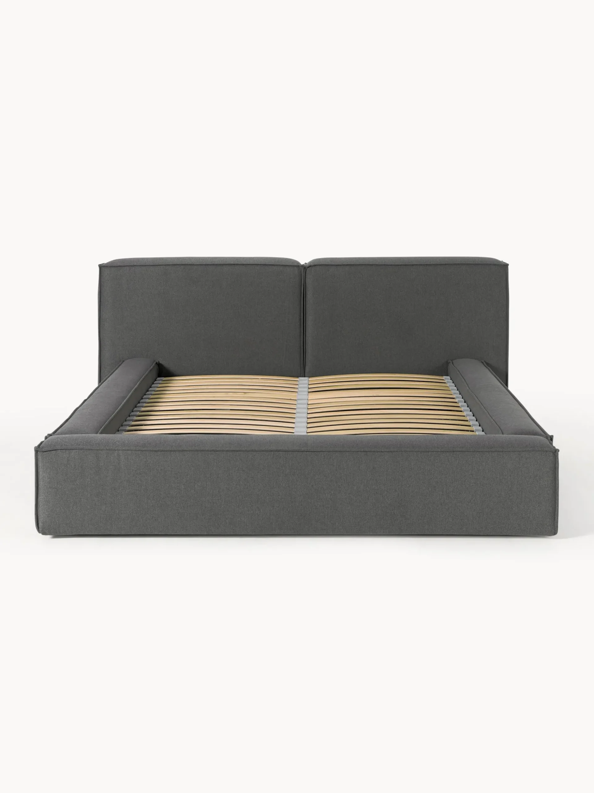 Letto imbottito con contenitore Lennon