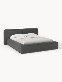 Letto imbottito con contenitore Lennon
