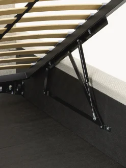 Letto imbottito con contenitore Melva