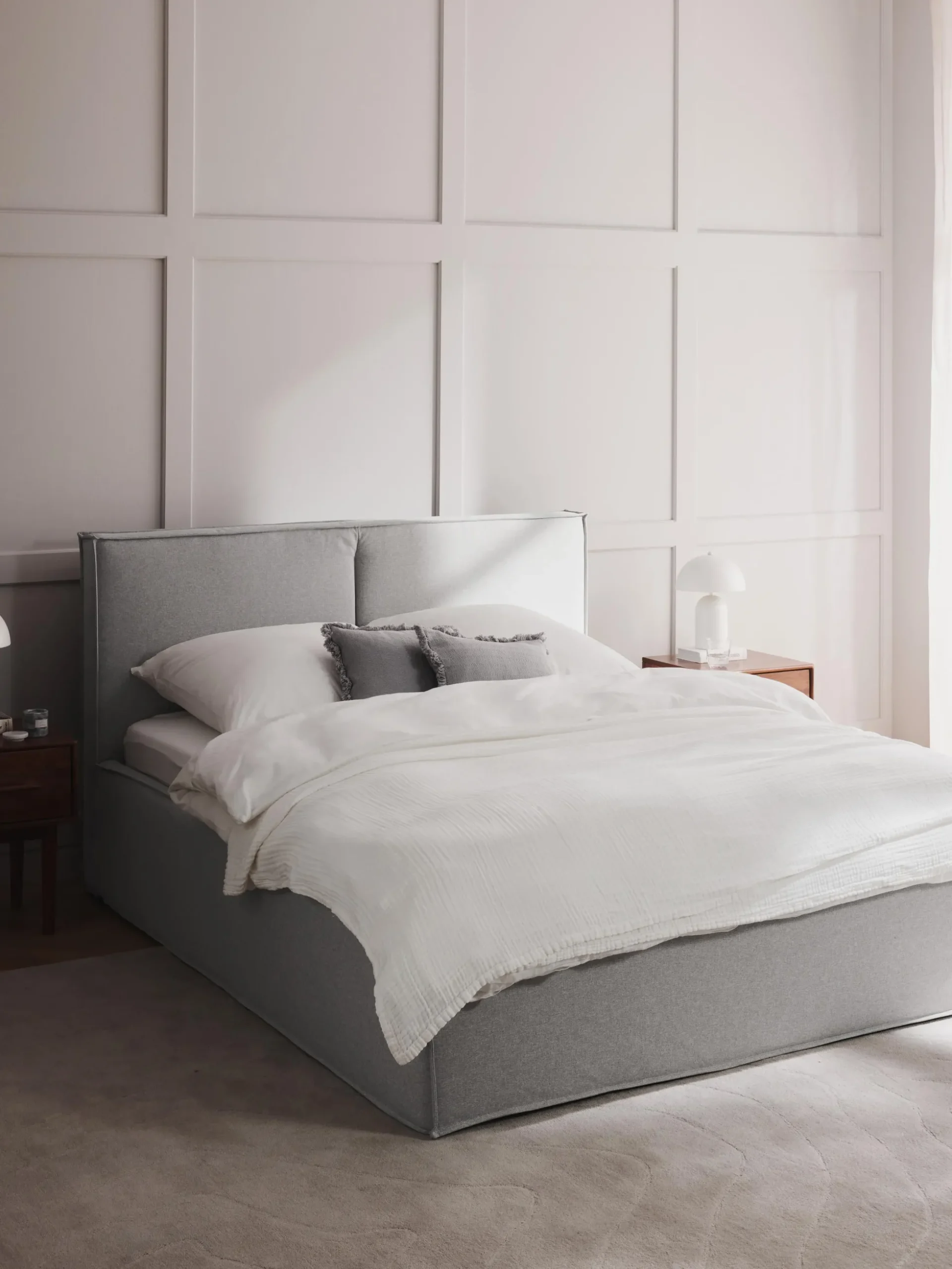 Letto imbottito con contenitore Dream