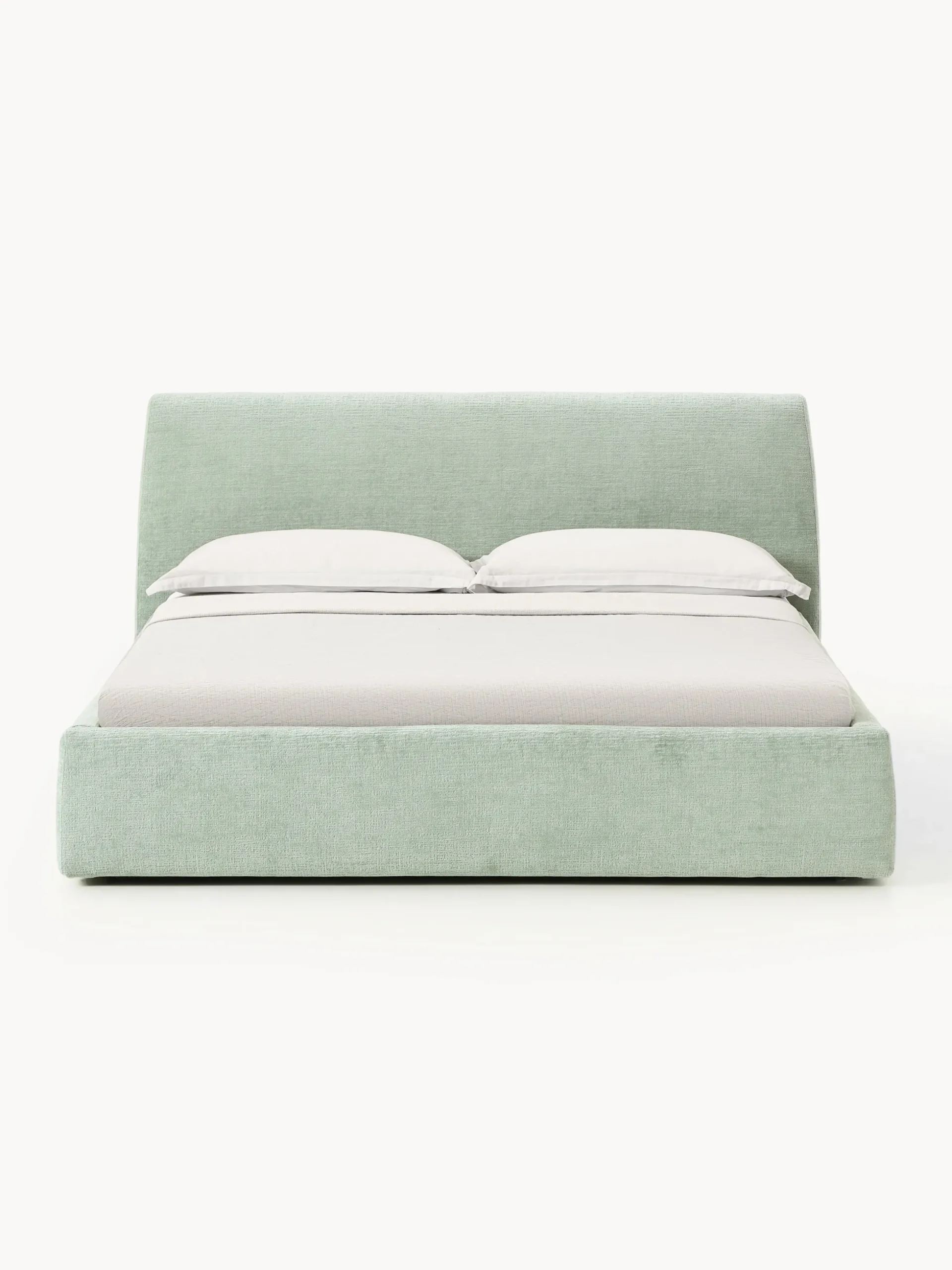 Letto imbottito con contenitore Cloud