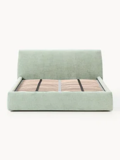 Letto imbottito con contenitore Cloud