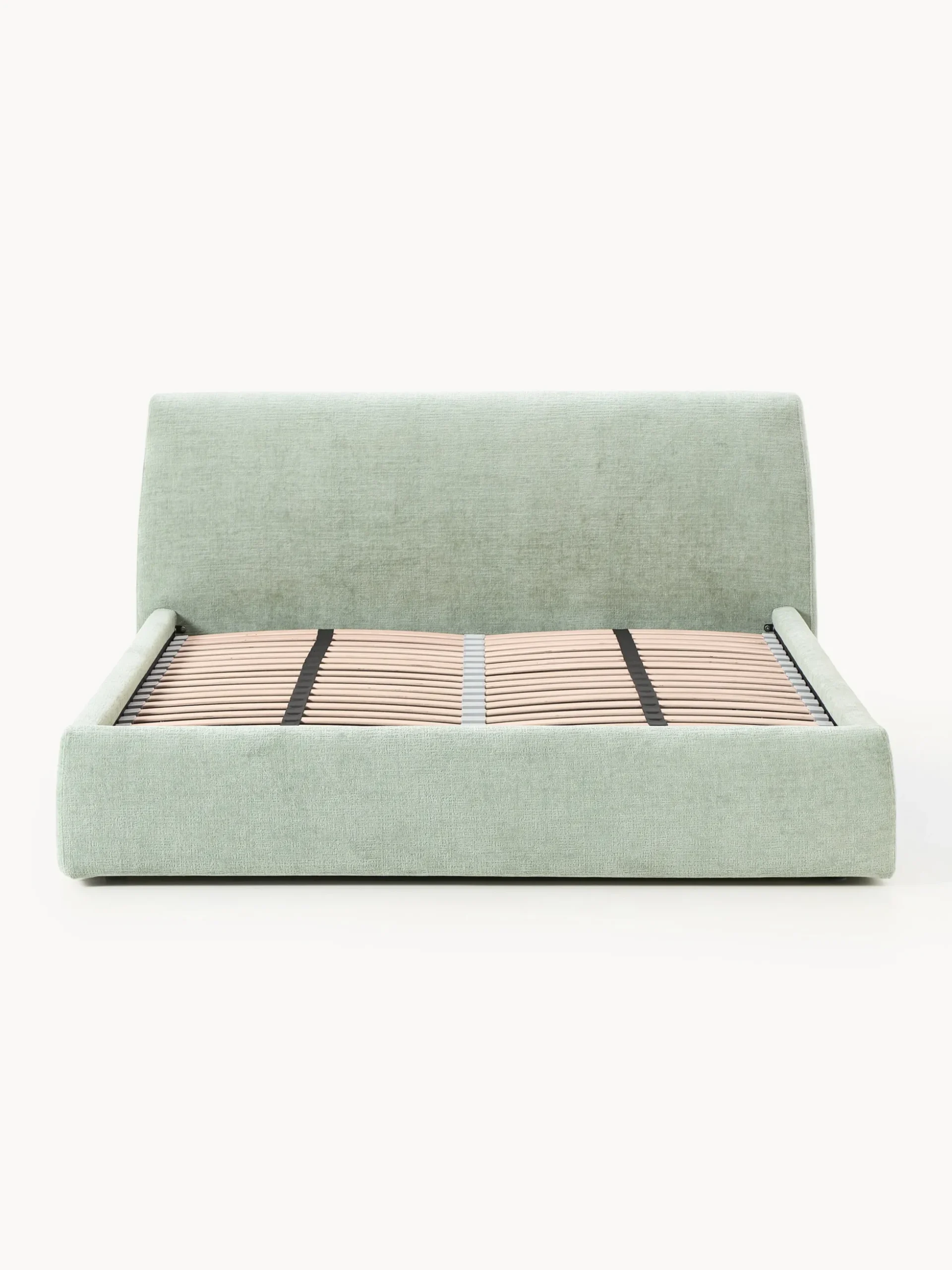 Letto imbottito con contenitore Cloud