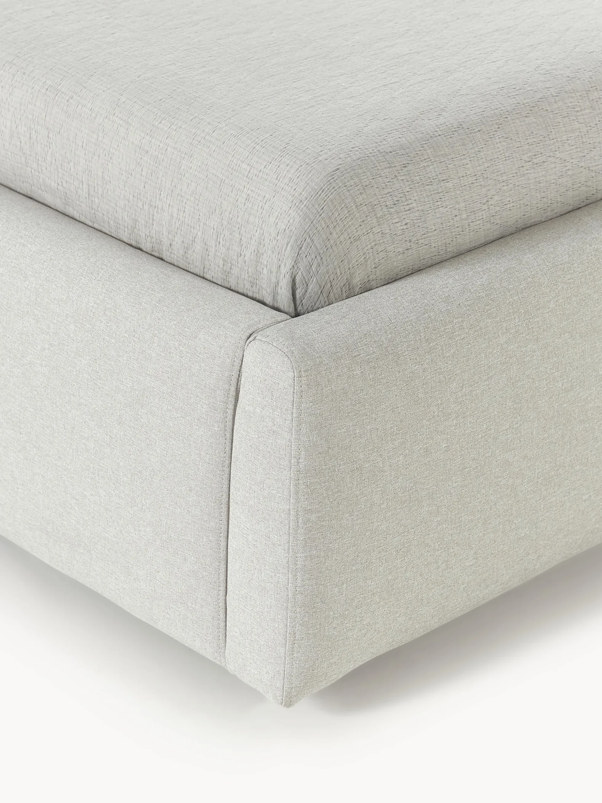 Letto imbottito con contenitore Cloud