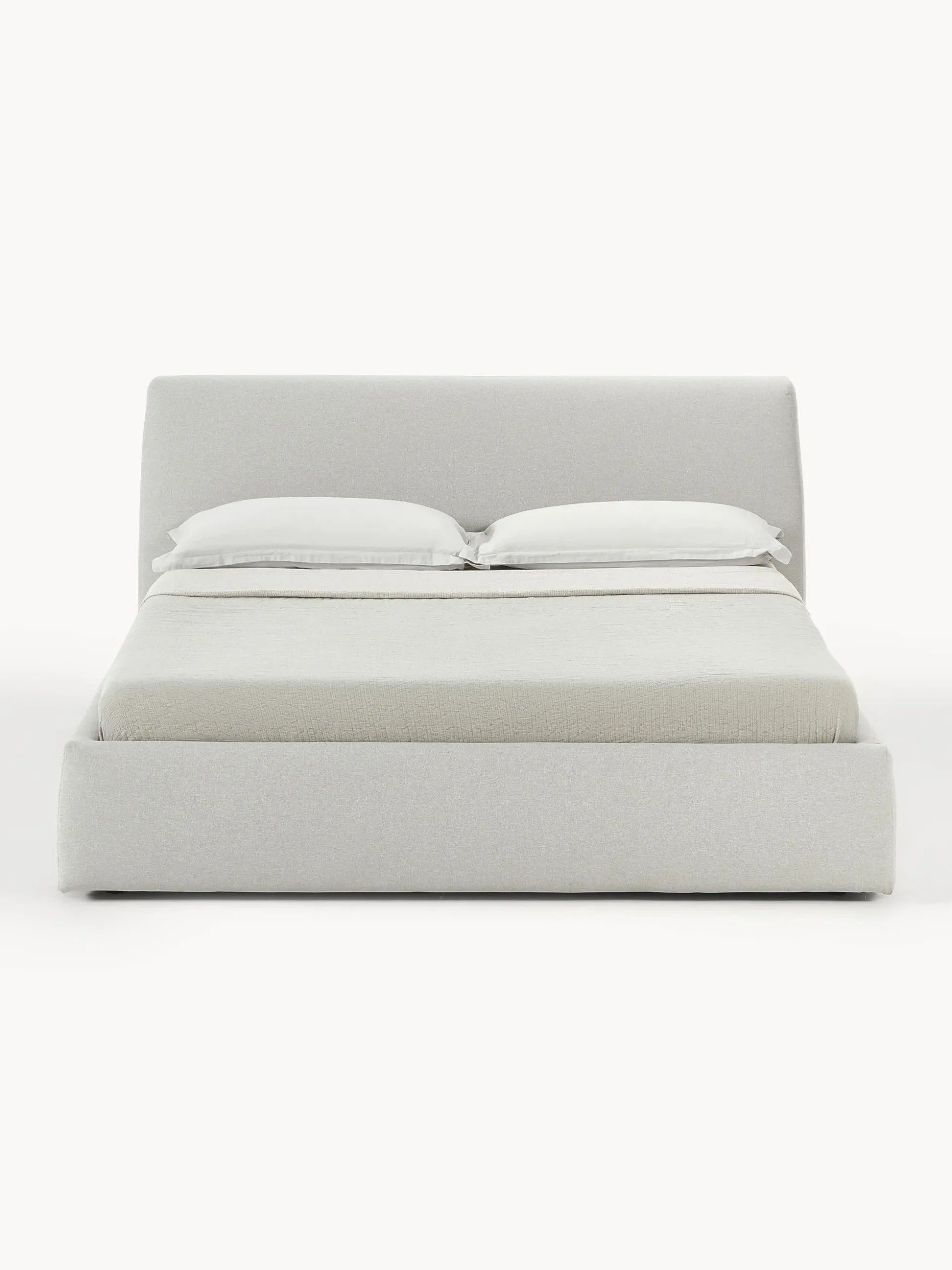 Letto imbottito con contenitore Cloud