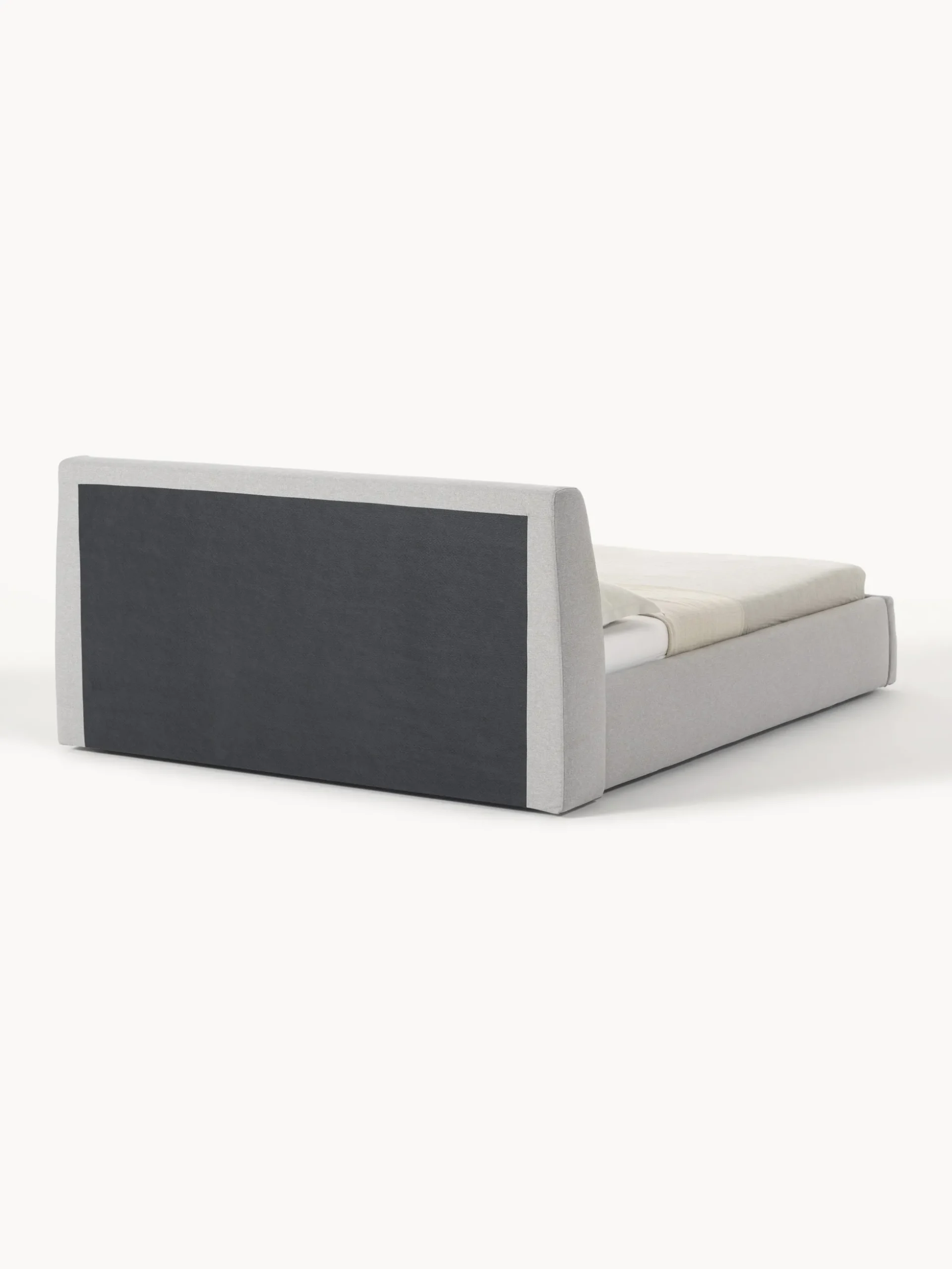 Letto imbottito con contenitore Cloud