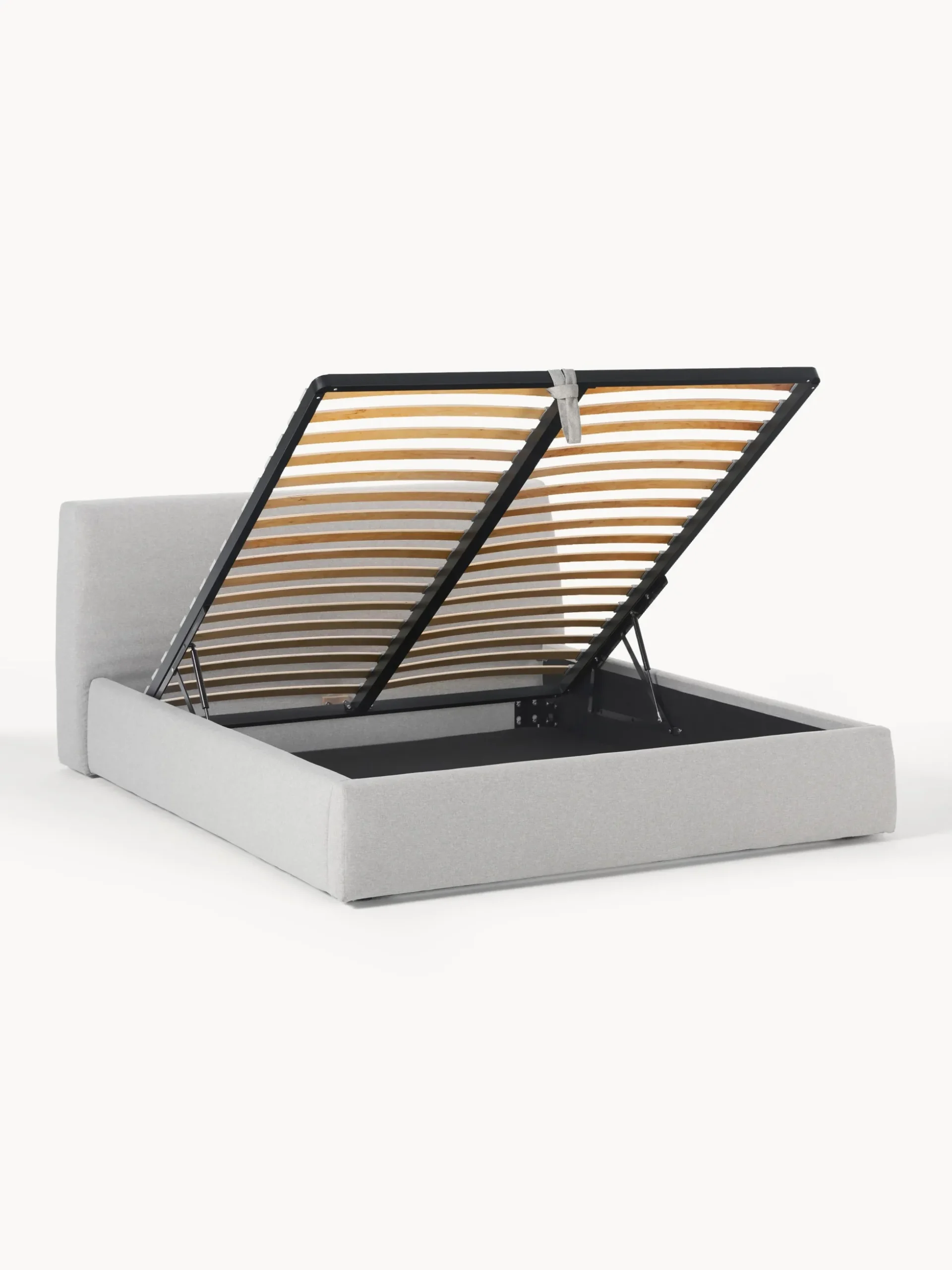 Letto imbottito con contenitore Cloud