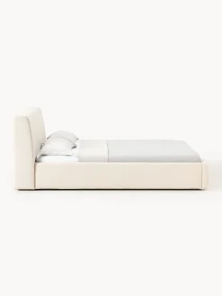 Letto imbottito con contenitore Cloud