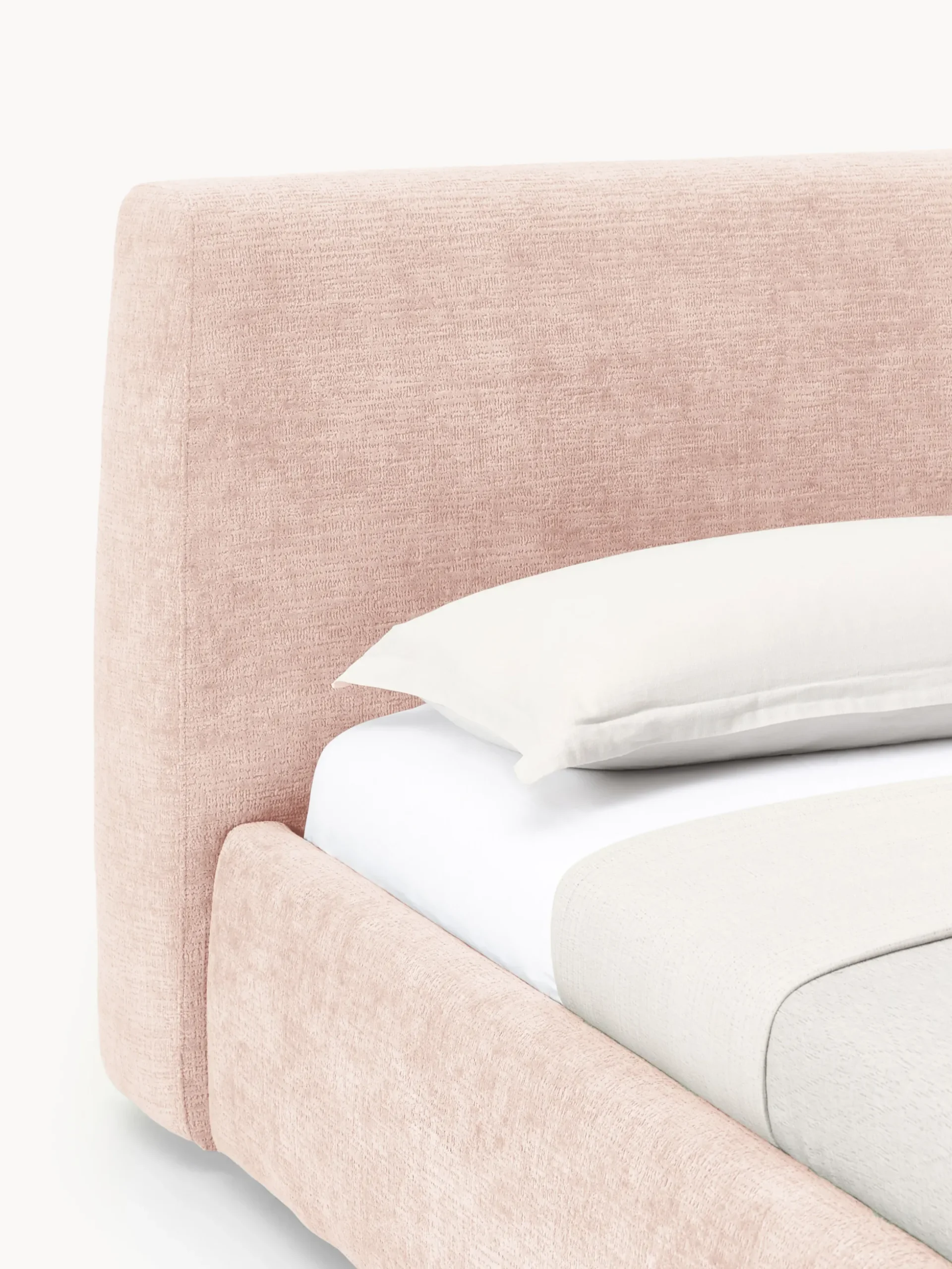 Letto imbottito con contenitore Cloud