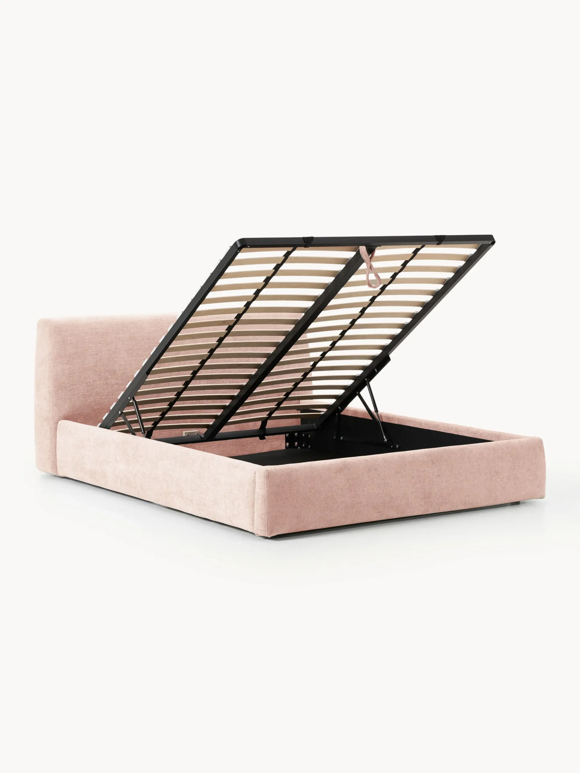 Letto imbottito con contenitore Cloud