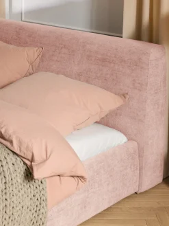 Letto imbottito con contenitore Cloud