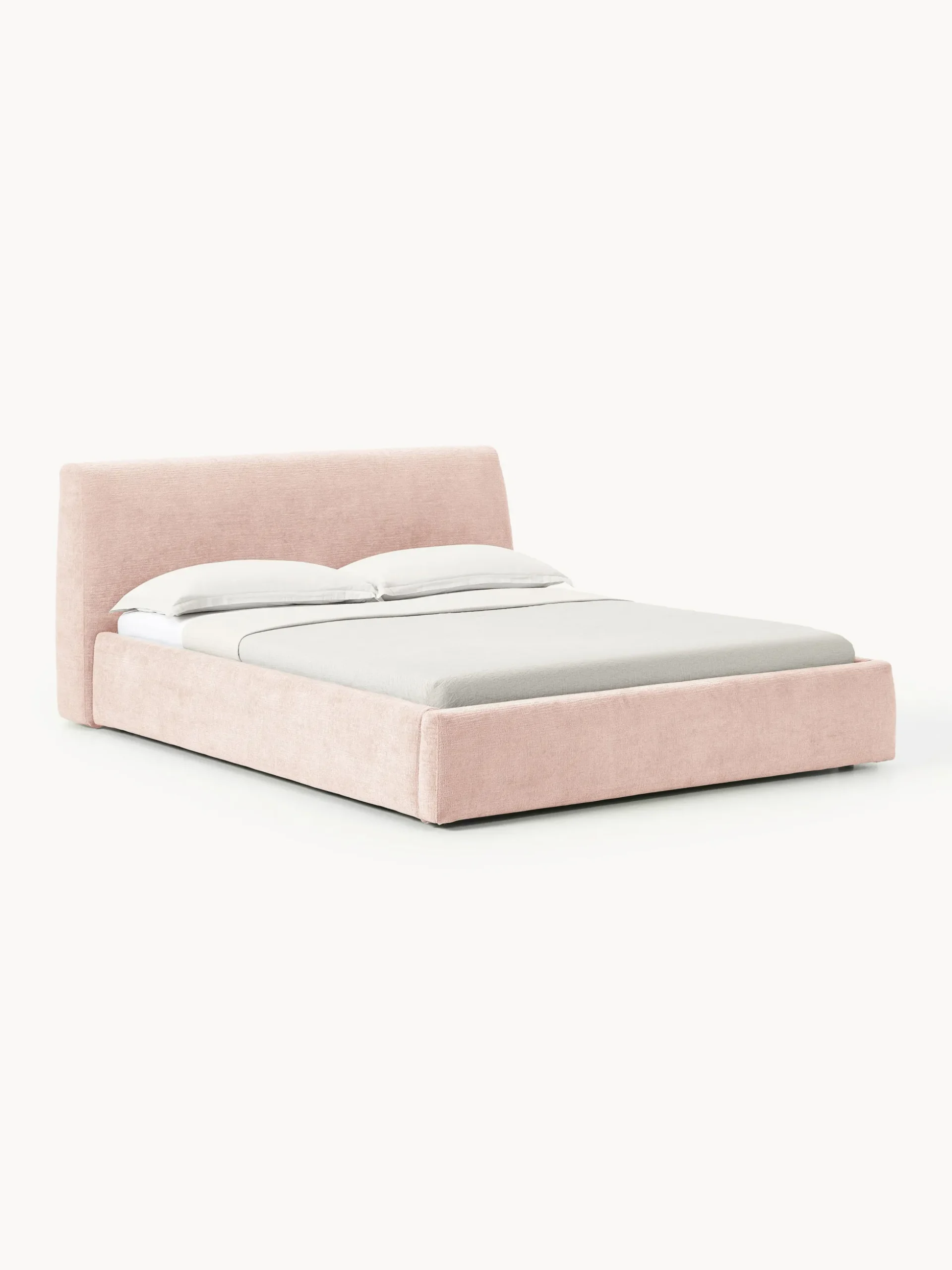 Letto imbottito con contenitore Cloud