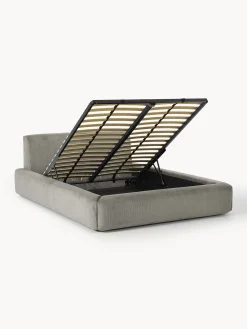 Letto imbottito con contenitore Melva