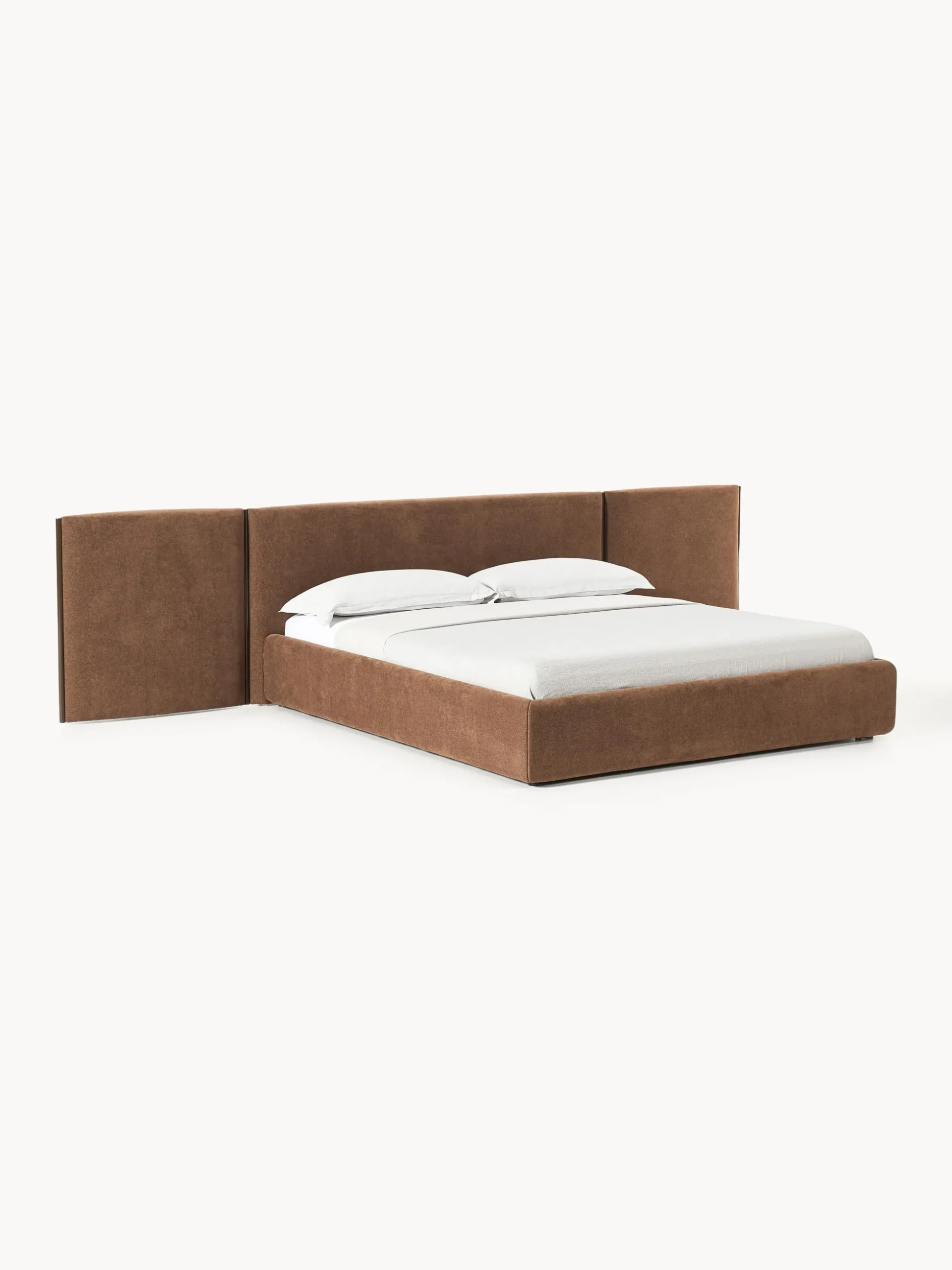 Letto imbottito con testiera ribaltabile Otis