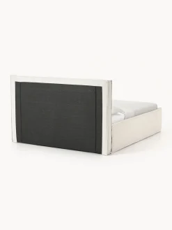 Letto imbottito in bouclé con contenitore Dream