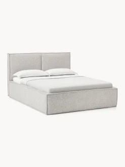 Letto imbottito in bouclé Dream