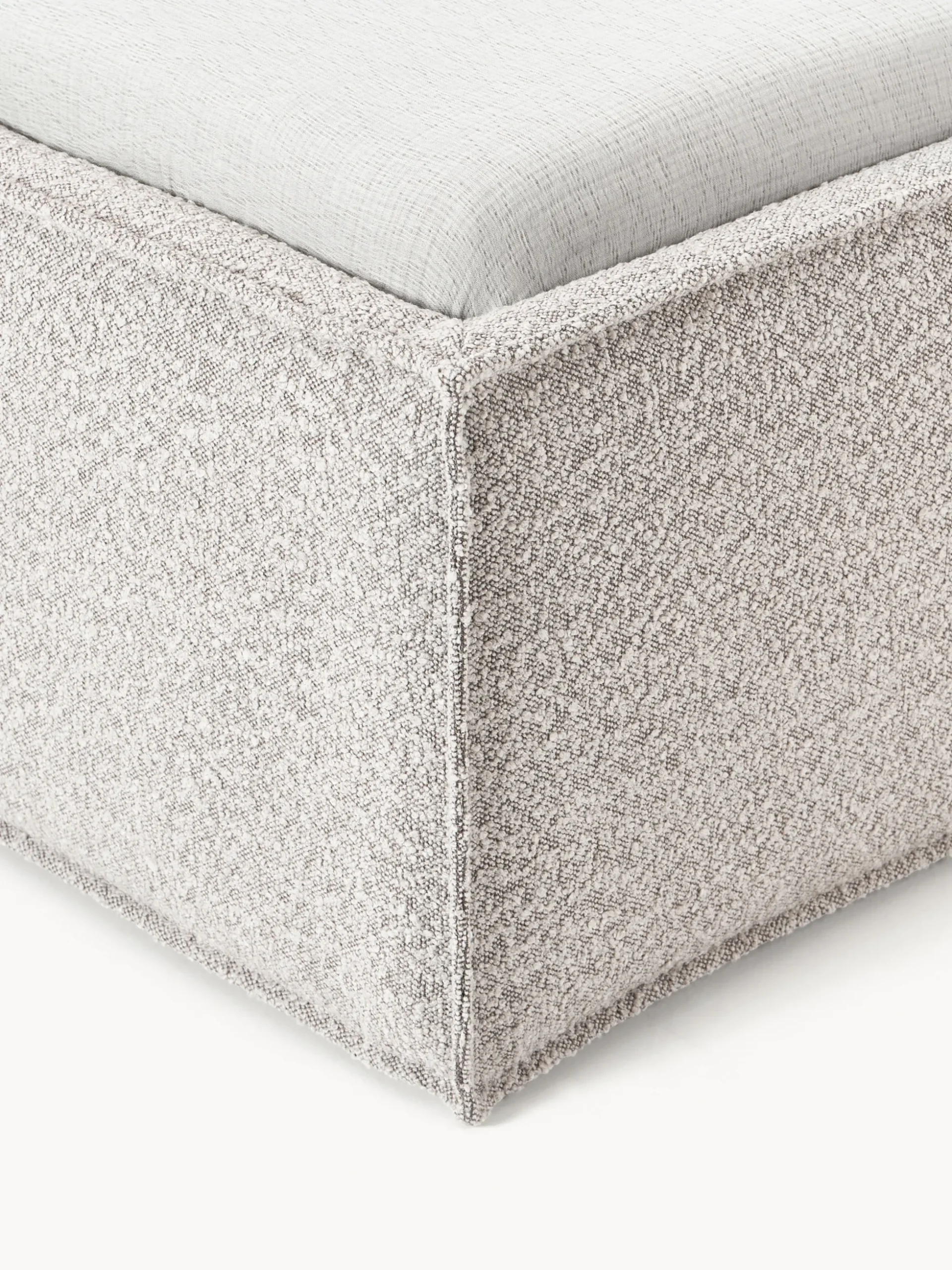 Letto imbottito in bouclé Dream