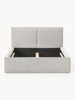 Letto imbottito in bouclé Dream