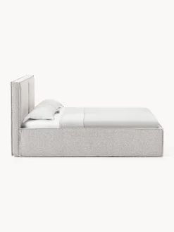 Letto imbottito in bouclé Dream