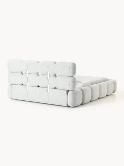 Letto imbottito in bouclé Tayla