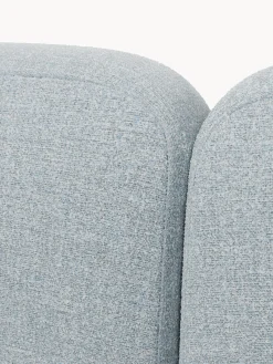 Letto imbottito in bouclé Wolke