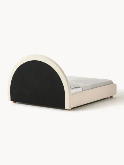 Letto imbottito in teddy Ebba