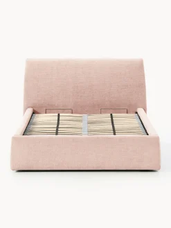 Letto imbottito singolo con contenitore Cloud