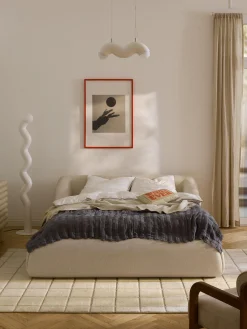 Letto imbottito Sofia