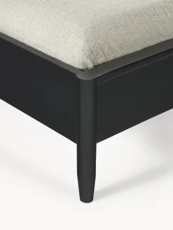 Letto in legno di pino con testiera Windsor