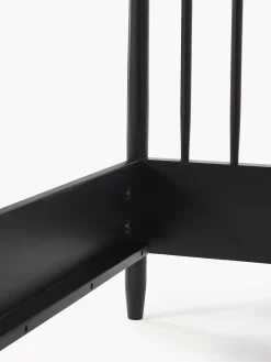 Letto in legno di pino con testiera Windsor