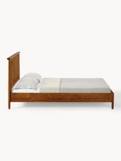 Letto in legno di pino con testiera Windsor