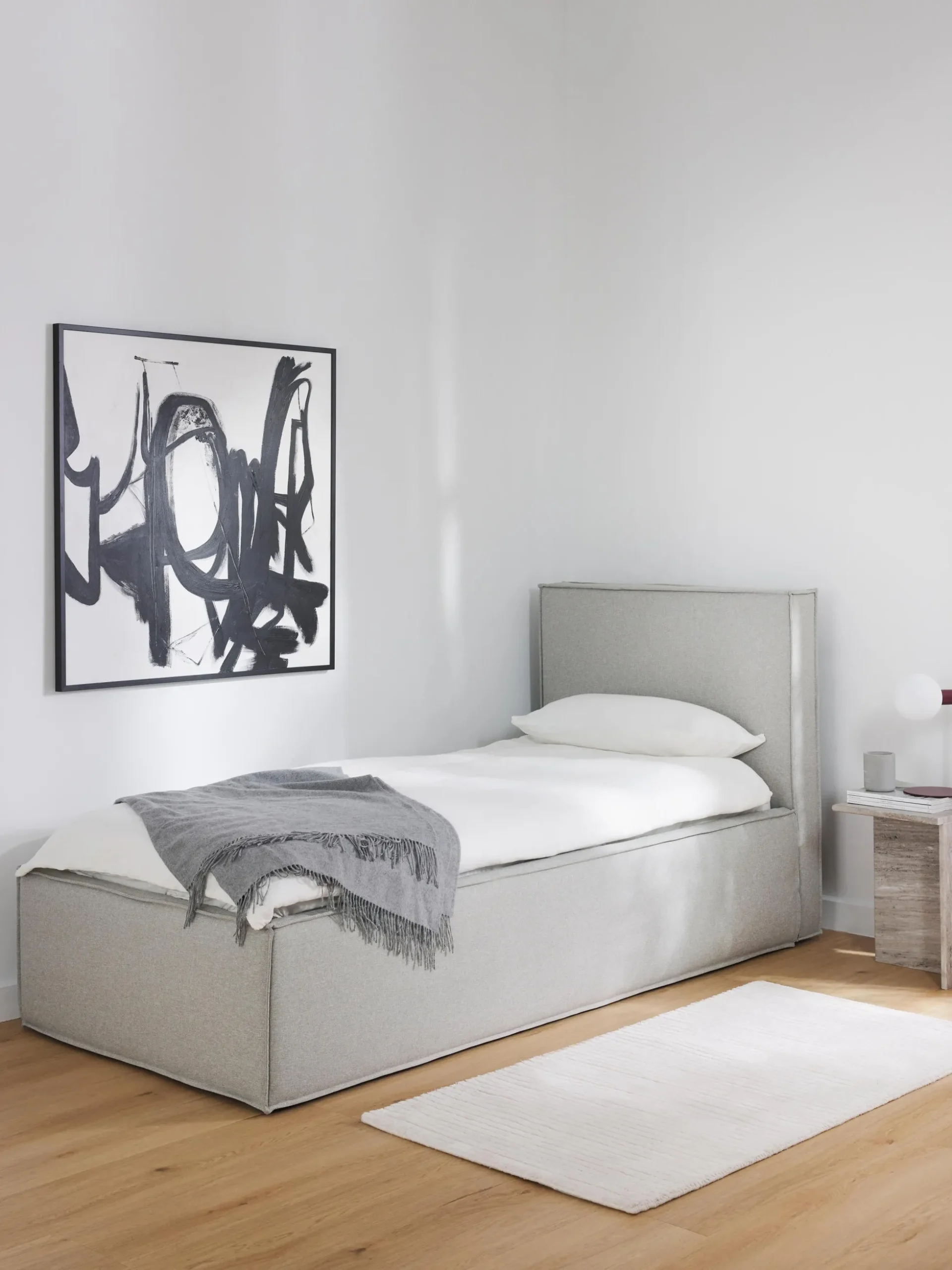 Letto singolo con contenitore Dream