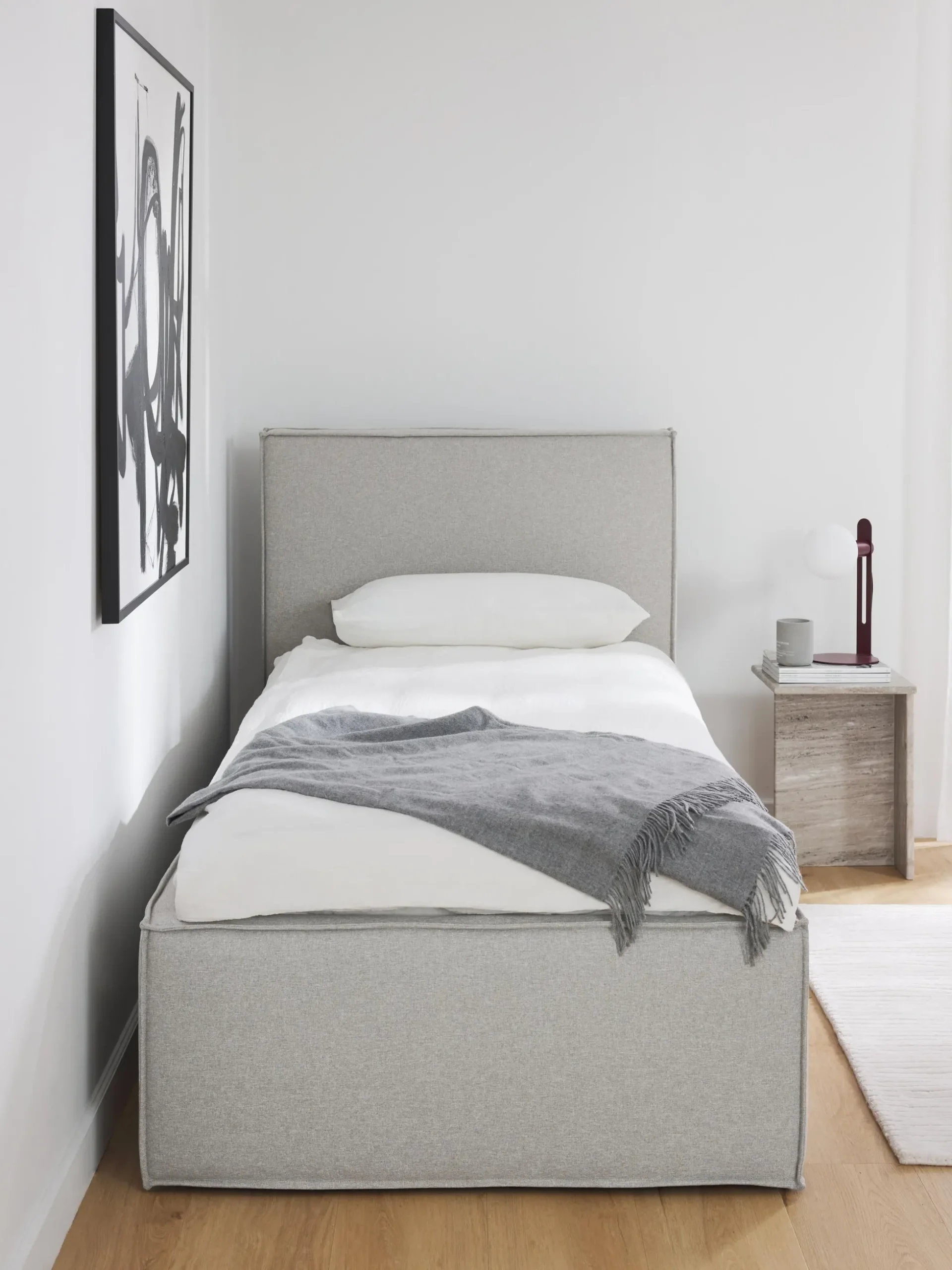 Letto singolo con contenitore Dream